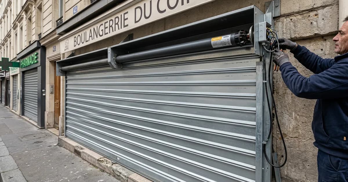 Rideau Métallique Résidence vs Commerce : Différences Clés 2026