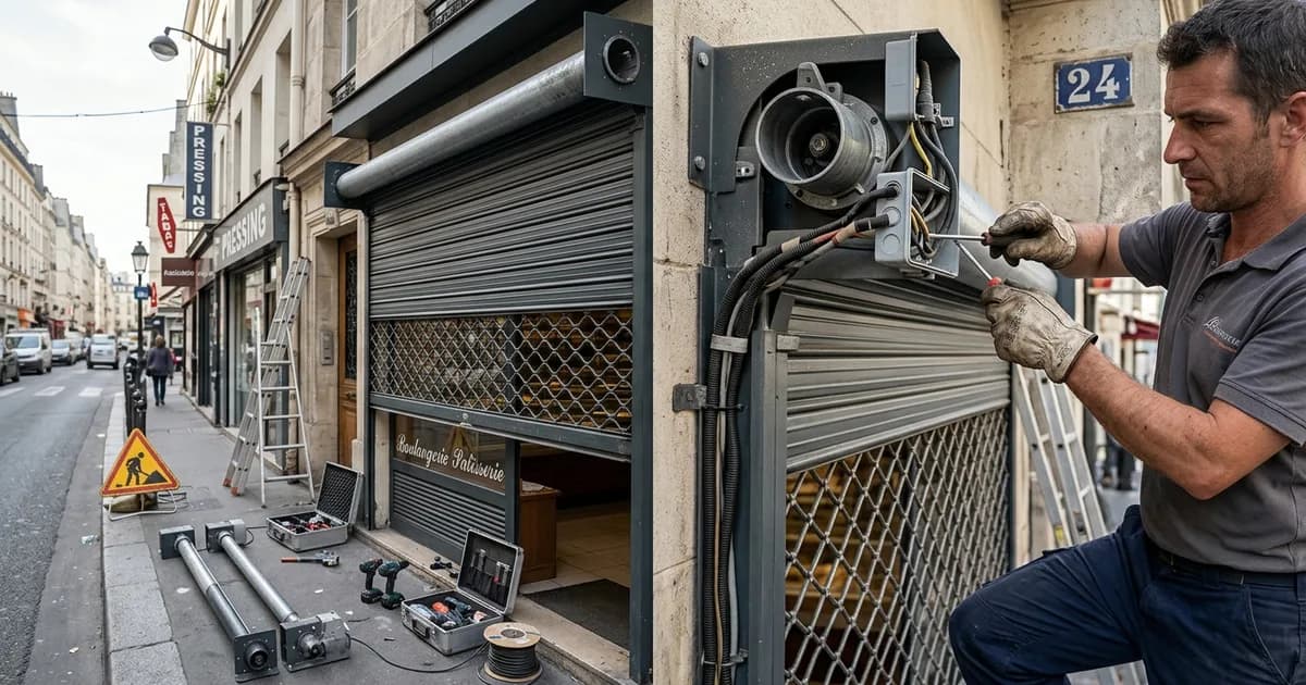 Rideau Métallique Roulant : Anatomie et Mécanique 2026